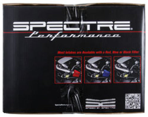 Spectre 12-15 Honda Civic L4-1.8L F/I Air Intake Kit - Polished w/Red Filter - 9082