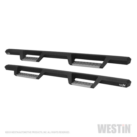 Westin 19-20 Ram 1500 Crew Cab HDX Stainless Drop Nerf Step Bars - Textured Black - 56-140852