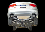 AWE Tuning Audi B8.5 S4 3.0T Touring Edition Exhaust System - Diamond Black Tips (102mm) - 3010-43012
