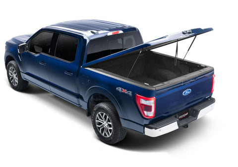 UnderCover 17-20 Ford F-250/F-350 6.8ft Elite LX Bed Cover - Velocity Blue Metallic - UC2178L-E7