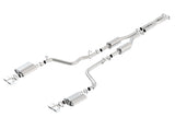 Borla 09-14 Dodge Challenger R/T 5.7L RWD 2Dr. Dual Rctgl. Angle S-Type CB Exhaust - Rear Split Exit - 140707