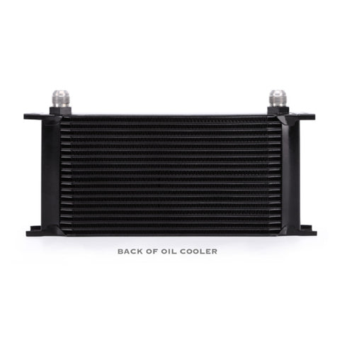 Mishimoto Universal 19 Row Oil Cooler - Black - MMOC-19BK