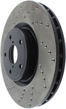 StopTech Drilled Sport Brake Rotor - 128.47022R