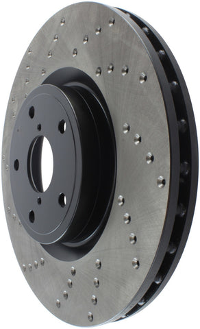 StopTech Drilled Sport Brake Rotor - 128.47022R