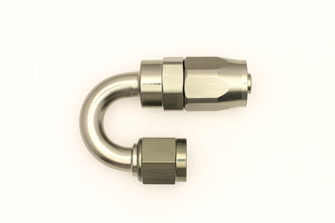 DeatschWerks 6AN Female Swivel 180-Degree Hose End CPE - 6-02-0804