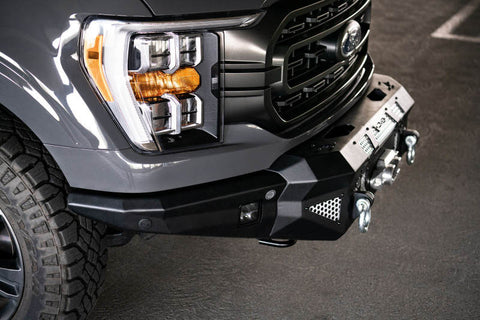 DV8 Offroad 21-22 Ford F-150 MTO Series Winch Front Bumper - FBFF1-10