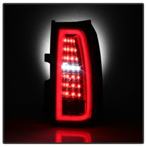 Spyder Chevy Tahoe / Suburban 15-17 LED Tail Lights - Red Clear (ALT-YD-CTA15-LED-RC) - 5085085