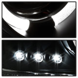 Spyder GMC Sierra 1500/2500 99-06 Projector Headlights LED Halo LED Blk Smke PRO-YD-CDE00-HL-BSM - 5078292