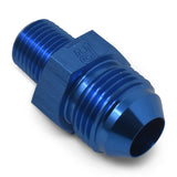 Russell Performance -4 AN to 1/4in NPT Straight Flare to Pipe (Blue) - 660430