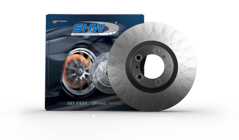 SHW 00-09 Bentley Arnage 6.8L Front Smooth Monobloc Brake Rotor (PC115013PB) - VFX32001