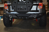 DV8 Offroad 07-18 Jeep Wrangler JK Rear Bumper Full Length - RBSTTB-09