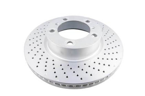 DBA 12-15 Mercedes-Benz SL400 AMG Sport Package Front En-Shield OE Drilled Rotor - 3372OEX