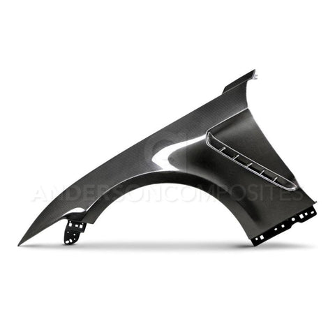 Anderson Composites 15-16 Ford Mustang GT 350 Style Carbon Fiber Front Fenders - AC-FF15FDMU-GR