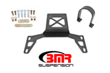 BMR 07-14 Shelby GT500 Front Driveshaft Safety Loop - Black Hammertone - DSL020H