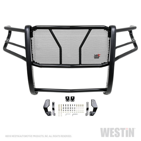 Westin 19-21 GMC Sierra 1500 HDX Grille Guard - Black - 57-3965