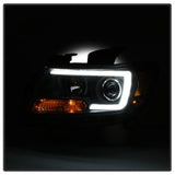 Spyder 15-17 Chevy Colorado Projector Headlights - Light Bar LED - Black (PRO-YD-CCO15-LBDRL-BK) - 5085283