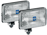 Hella 450 H3 12V SAE/ECE Fog Lamp Kit Clear - Rectangle (Includes 2 Lamps) - 005860601