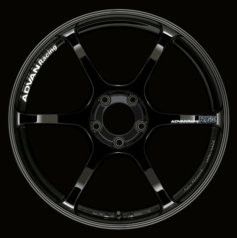 Advan RGIII 19x10.0 +35 5-114.3 Racing Gloss Black Wheel - YAR9K35EB