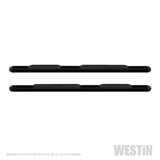 Westin Premier 4 Oval Nerf Step Bars - 85 in - Black - 22-5035