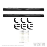 Westin 19-22 RAM 1500 Quad Cab (Excl. Classic) PRO TRAXX 6 Oval Nerf Step Bars - Blk - 21-64095