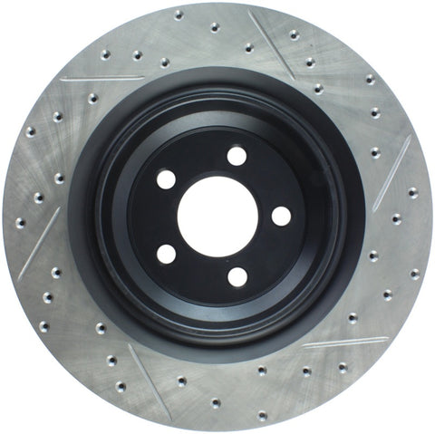 StopTech SportStop 06-09 Chrysler SRT-8 Rear Right Drilled & Slotted Rotor - 127.63064R