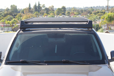 Go Rhino 10-23 Toyota 4Runner Ceros Low Profile Roof Rack - Tex. Blk - 5933001T