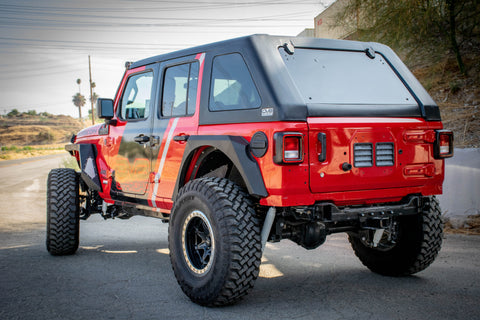 DV8 Offroad 2018+ Jeep Wrangler JL Unlimited Fastback Hard Top - HTJLFB-B