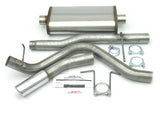 JBA 01-03 Ford F-150 Super Crew 4.6L/5.4L 409SS Pass Side Single Exit Cat-Back Exhaust - 40-2520