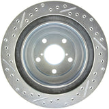 StopTech Select Sport 05-09 Subaru Legacy Select Slotted & Drilled Vented Left Rear Brake Rotor - 227.47025L