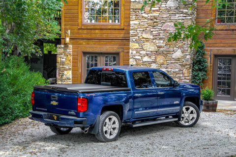 UnderCover 19-20 GMC Sierra 1500 (w/ MultiPro TG) 6.5ft Elite Bed Cover - Black Textured - UC1218