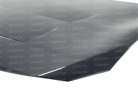 Seibon 12-13 BRZ/FRS DV Carbon Fiber Hood - HD1213SCNFRS-DV