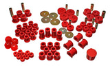 Energy Suspension 79-85 Toyota 4WD Pickup (Except T-100 & Tundra)  Red Hyper-Flex Master Bushing Set - 8.18102R