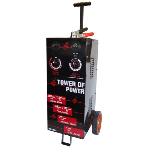 Autometer Wheel Charger Tower of Power Man 70/30/4/280 AMP - WC-7028