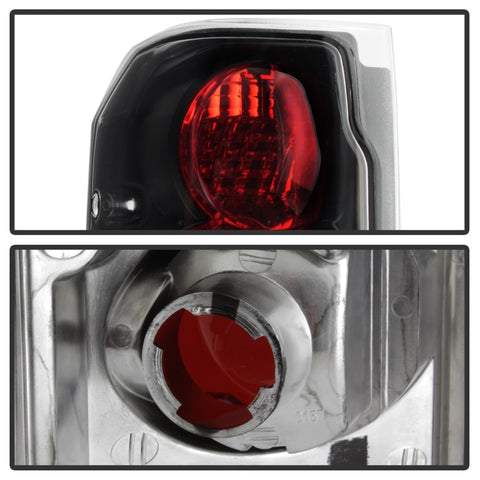 Spyder Ford F150 87-96/Ford Bronco 88-96 Euro Style Tail Lights Black ALT-YD-FF15089-BK - 5003300