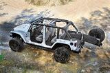 BedRug 11-16 Jeep JK Unlimited 4Dr Rear 5pc BedTred Cargo Kit (Incl Tailgate & Tub Liner) - BTJK11R4