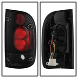 Spyder Toyota Tacoma 95-00 Euro Style Tail Lights Black ALT-YD-TT95-BK - 5007988