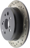 StopTech Drilled Sport Brake Rotor - 128.44142R