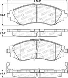 StopTech Street Select Brake Pads - Front - 305.07970