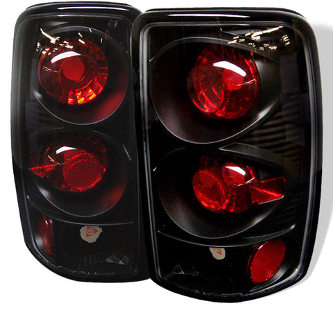 Spyder Chevy Suburban/Tahoe 1500/2500 00-06 Euro Style Tail Lights Black ALT-YD-CD00-BK - 5001498