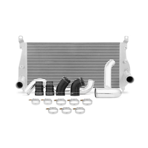 Mishimoto 02-04.5 Chevrolet 6.6L Duramax Intercooler Kit w/ Pipes (Silver) - MMINT-DMAX-02KSL