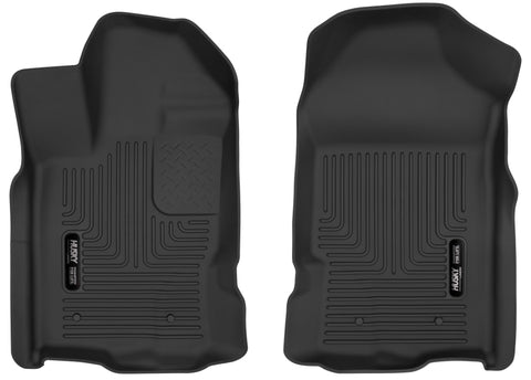 Husky Liners 2019+ Ford Ranger Black Front Floor Liners - 54701