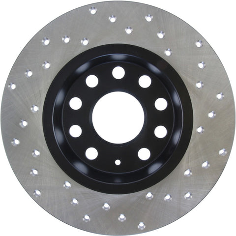 StopTech Drilled Cryo Sport Brake Rotor Rear Right 12-13 Volkswagen Beetle - 128.33131CR