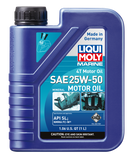 LIQUI MOLY 1L Marine 4T Motor Oil SAE 25W50 - 22508