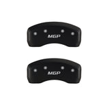 MGP 4 Caliper Covers Engraved Front & Rear MGP Red finish silver ch - 15216SMGPRD