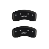 MGP 4 Caliper Covers Engraved Front & Rear MGP Red finish silver ch - 10220SMGPRD