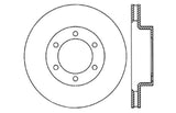 StopTech Slotted & Drilled Sport Brake Rotor - 127.44127R