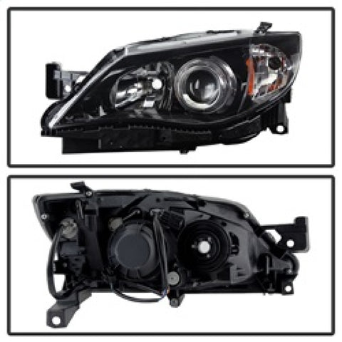 Xtune Subaru Impreza Wrx 08-14 Halogen Models Only Headlights Black HD-JH-SI08-AM-BK - 9028281