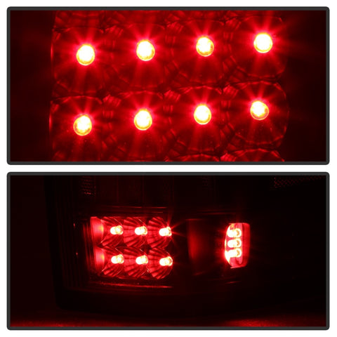 Xtune Ford F150 Styleside 04-08 (Not Fit Heritage & SVT) LED Tail Lights Black ALT-ON-FF15004-LED-BK - 5012890