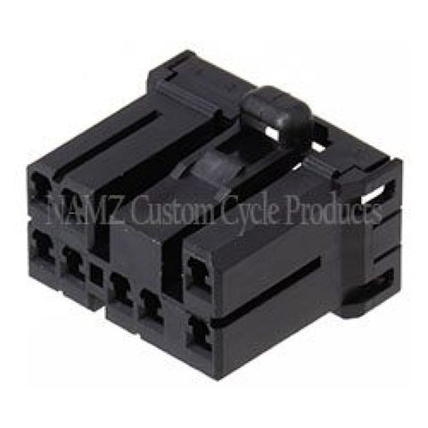 NAMZ AMP Multilock 8-Position Female Wire Plug Housing (HD 73158-96BK) - NA-173850-2