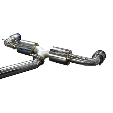 Injen 20-21 Toyota Supra 3.0L Turbo 6cyl SS Cat-Back Exhaust w/ Burnt Tips - SES2300TT